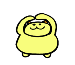 Large cat, and a small cat sticker #10092358