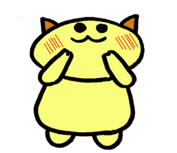 Large cat, and a small cat sticker #10092360