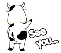 Khaitun Cow sticker #10093259