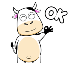 Khaitun Cow sticker #10093262