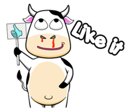 Khaitun Cow sticker #10093265