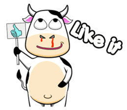 Khaitun Cow sticker #10093265