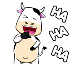 Khaitun Cow sticker #10093269