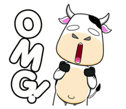 Khaitun Cow sticker #10093273