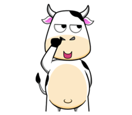 Khaitun Cow sticker #10093276