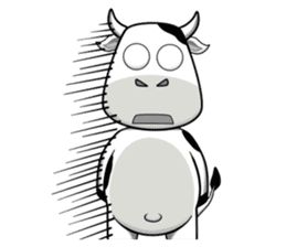 Khaitun Cow sticker #10093284