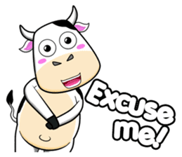 Khaitun Cow sticker #10093288