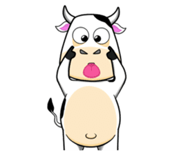 Khaitun Cow sticker #10093289