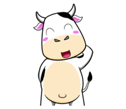 Khaitun Cow sticker #10093290