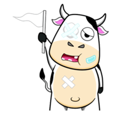 Khaitun Cow sticker #10093291