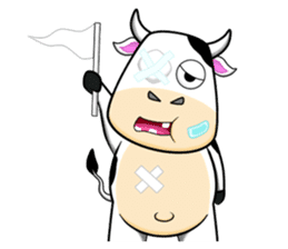 Khaitun Cow sticker #10093291
