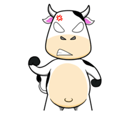Khaitun Cow sticker #10093293