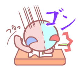 Daily life of a bear ~School life~ sticker #10093301