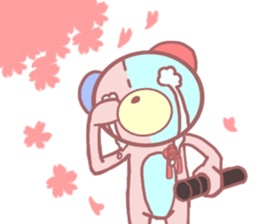 Daily life of a bear ~School life~ sticker #10093333