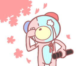 Daily life of a bear ~School life~ sticker #10093333