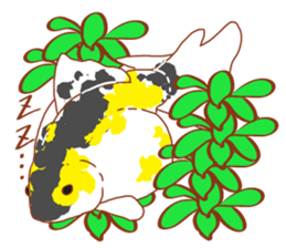 Fluttering Goldfish sticker #10093895