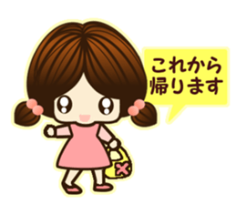 Lovely cute girl part1 sticker #10094105