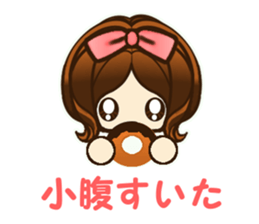 Lovely cute girl part1 sticker #10094110