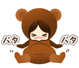 Lovely cute girl part1 sticker #10094122