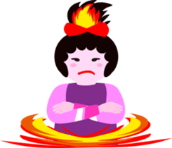 Nani girl sticker #10094164