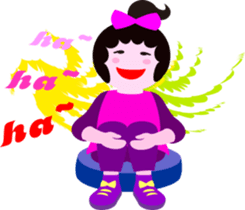 Nani girl sticker #10094174