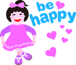 Nani girl sticker #10094180