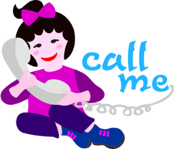 Nani girl sticker #10094182