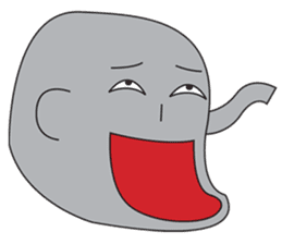 Elephant Satoshi-kun sticker #10094550