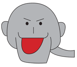 Elephant Satoshi-kun sticker #10094551