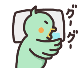 Graffiti parakeet sticker #10095970