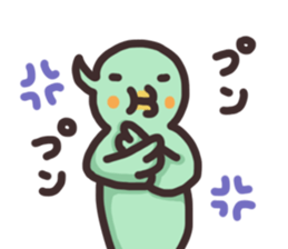 Graffiti parakeet sticker #10095994