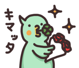 Graffiti parakeet sticker #10096004