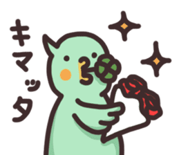 Graffiti parakeet sticker #10096004