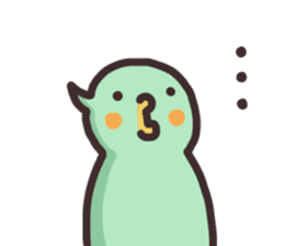 Graffiti parakeet sticker #10096006