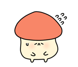 mushroom BOO sticker #10096089