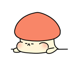 mushroom BOO sticker #10096095