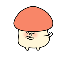 mushroom BOO sticker #10096098