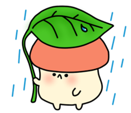 mushroom BOO sticker #10096099