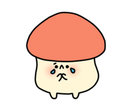 mushroom BOO sticker #10096101
