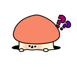 mushroom BOO sticker #10096103