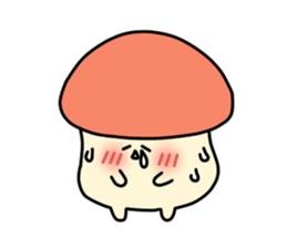 mushroom BOO sticker #10096112