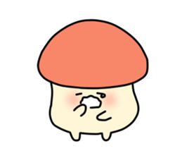 mushroom BOO sticker #10096113