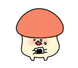 mushroom BOO sticker #10096118