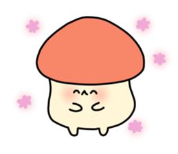 mushroom BOO sticker #10096119