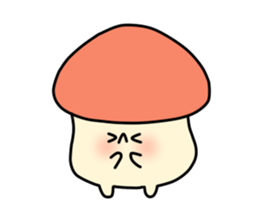 mushroom BOO sticker #10096120