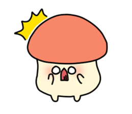 mushroom BOO sticker #10096121