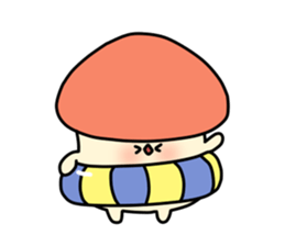 mushroom BOO sticker #10096126
