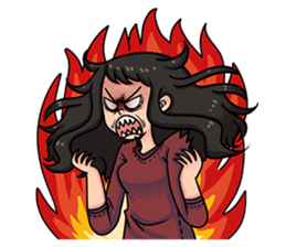 Cewe Sensitif sticker #10096901