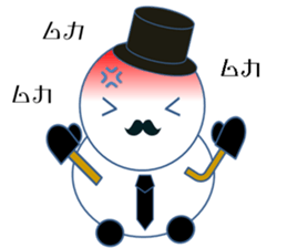 Mr.Snowman One of my best friends sticker #10097463