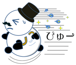 Mr.Snowman One of my best friends sticker #10097470
